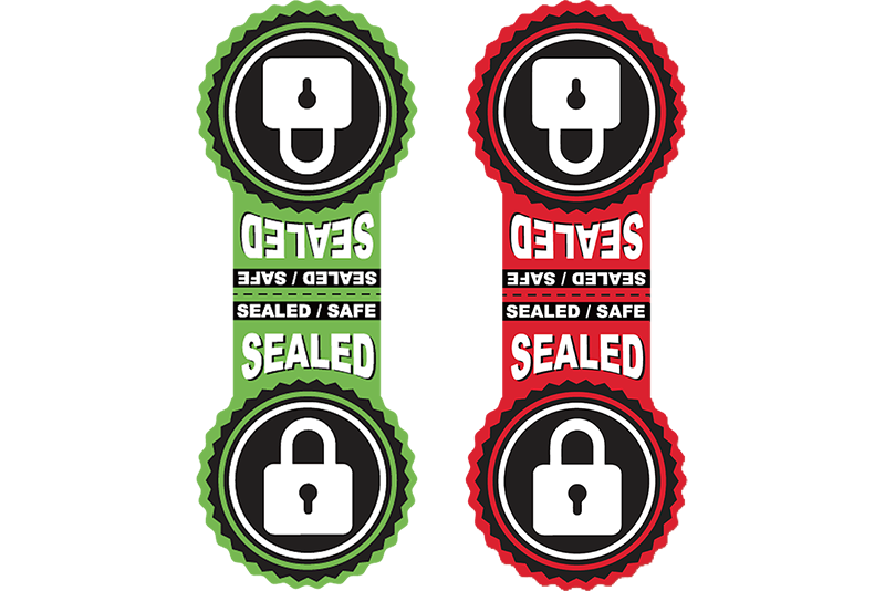 FreshLoc2Go-SATO Safe Seal Tamper Evident Labels
