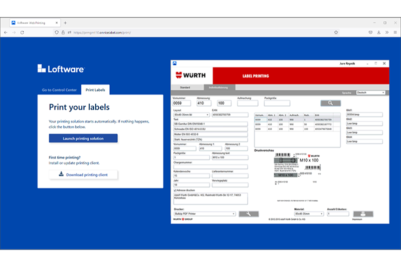 Loftware Cloud / NiceLabel