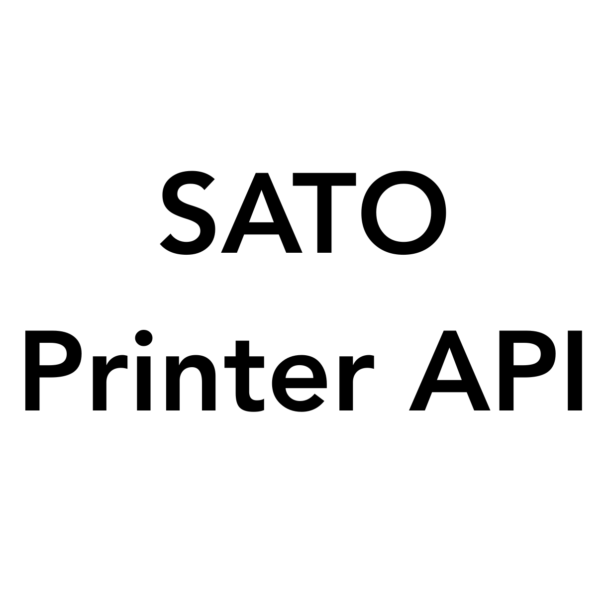SATO Printer API